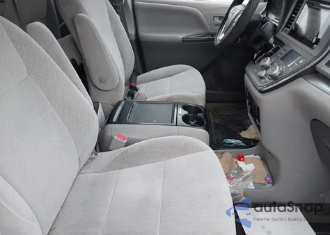 2015 Toyota Sienna Le 8 Passenger из США, поврежденный, VIN 5TDKK3DC1FS534011